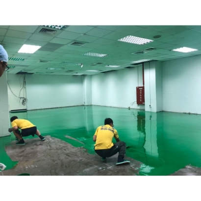 ECF-446 流展型環氧樹脂導電面漆-鋪設