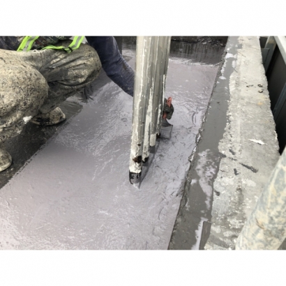 CS-400 彈性水泥複合式防水材-鋪設