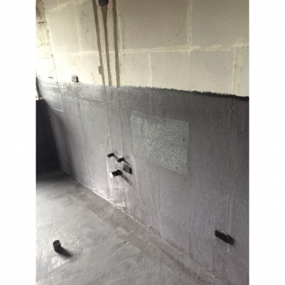 CS-400 彈性水泥複合式防水材-鋪設