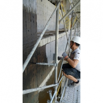 ES-250 太空人單液型彈性水泥-鋪設