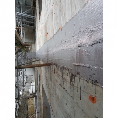 CS-400 彈性水泥複合式防水材-鋪設