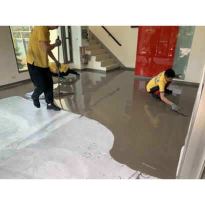 Yideco 伊帝客晶化地坪-耙料、鏝料